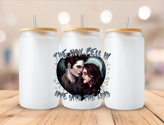 Valentines Vampire The Lion Fell In Love With The Lamb - UVDTF Decals EXCLUSIVE DESIGN