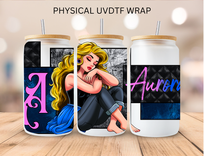 Floral Diet Coke - 16 oz / 20 oz Libby UV DTF