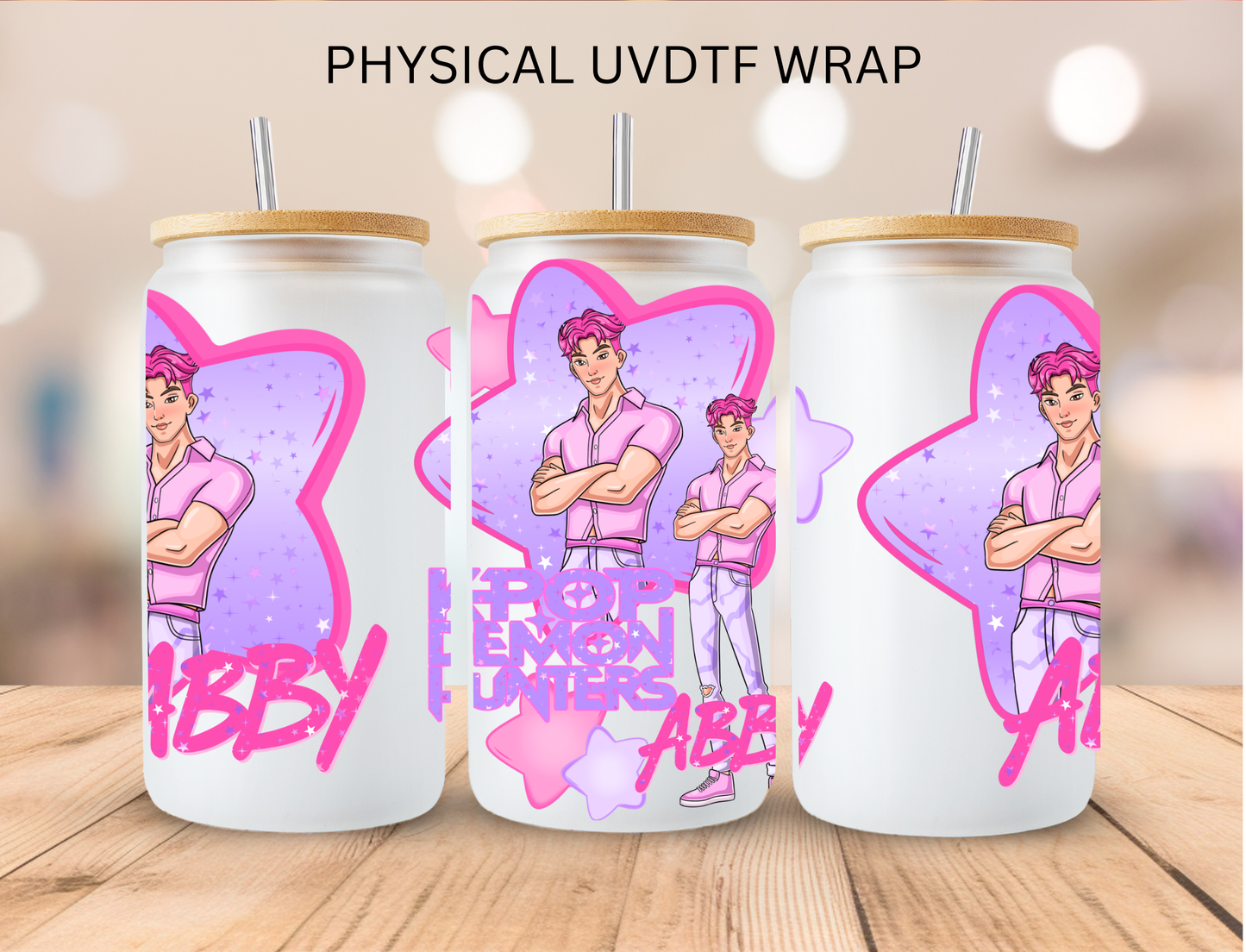 K Pop Abby - 16 oz / 20 oz Libby UV DTF