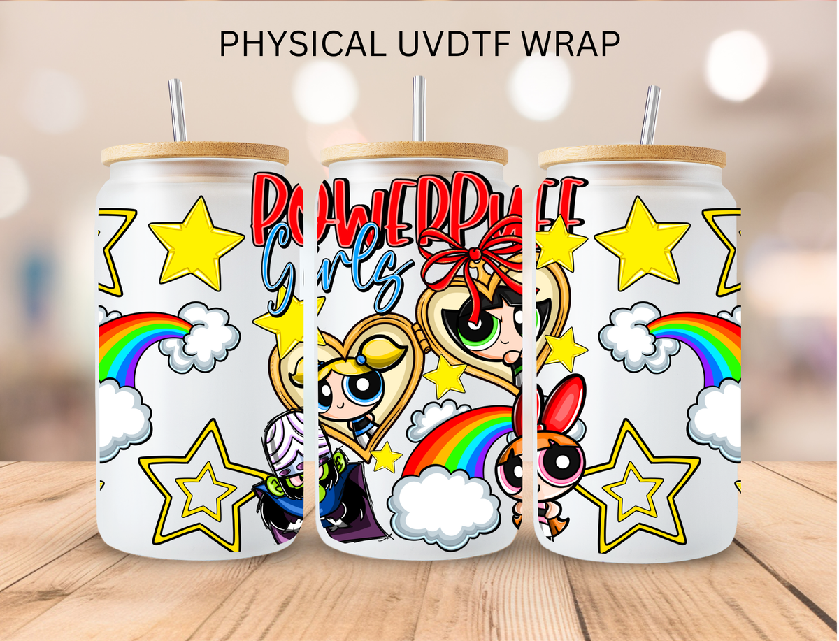 Puff Girls - 16 oz / 20 oz Libby UV DTF