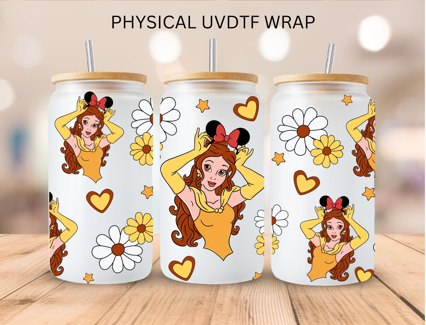 Beast Princess - 16 oz / 20 oz Libby UV DTF