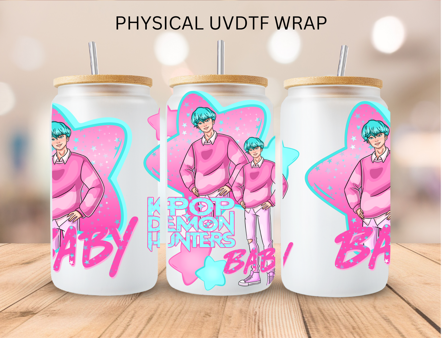 K Pop Baby - 16 oz / 20 oz Libby UV DTF