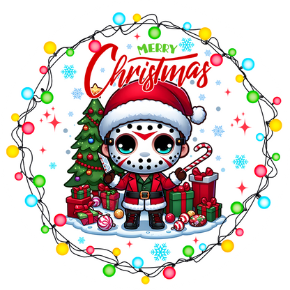 Cartoon Heros Christmas Ornament Bundle 2.8 Inch - Ornament UVDTF Decal