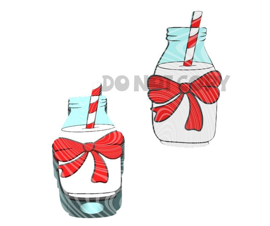 Glass of Milk - 3D Printed Straw Topper