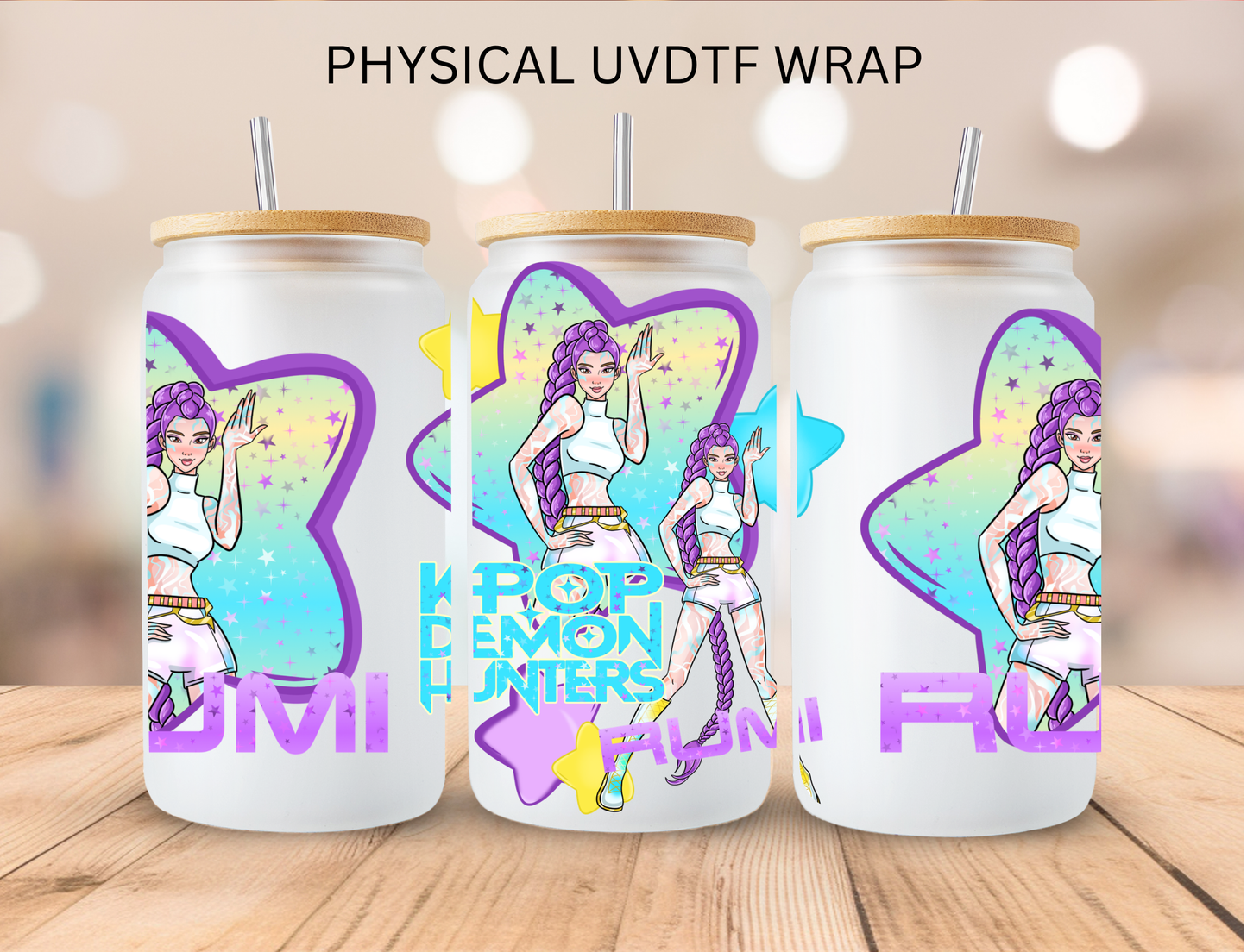 K Pop Rumi - 16 oz / 20 oz Libby UV DTF