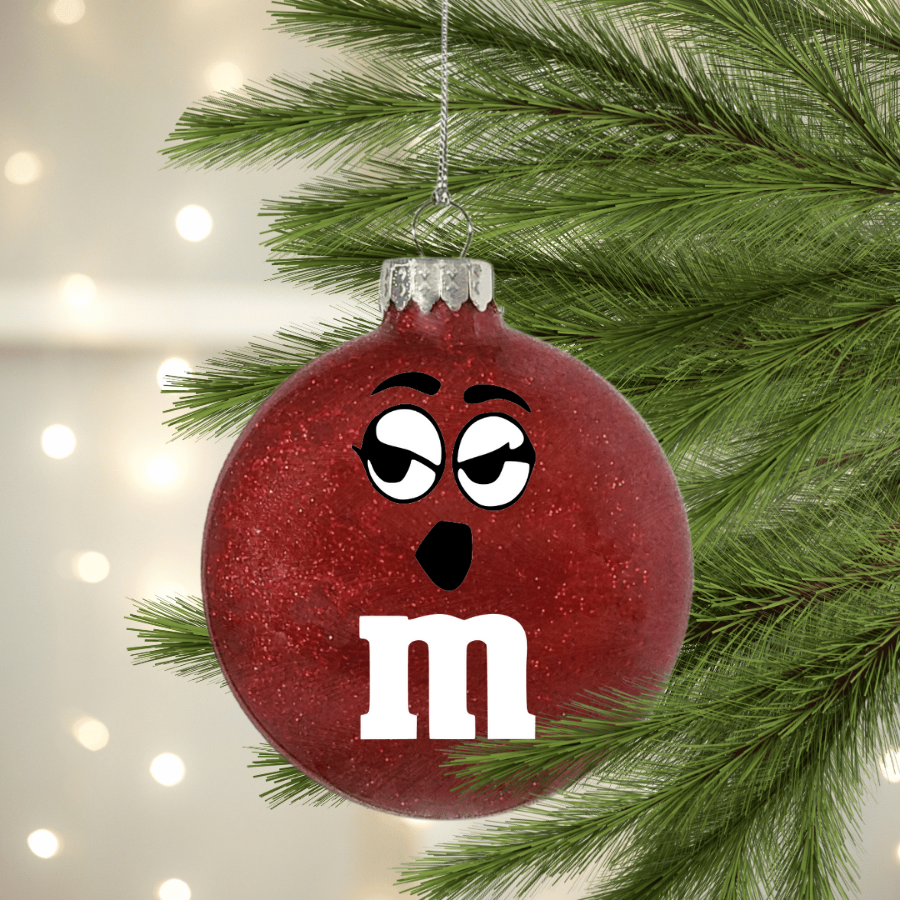 Chocolate Candy 1 UV DTF Christmas Ornament Decal