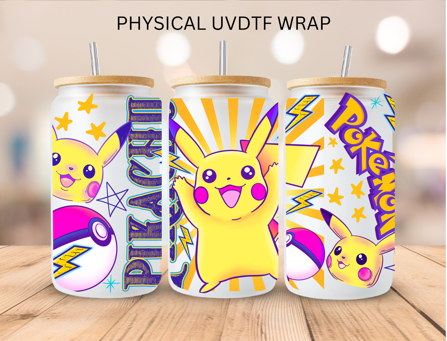 Pika Poke - 16 oz / 20 oz Libby UV DTF