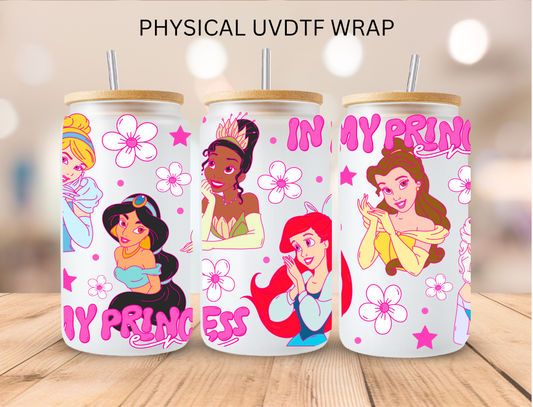 In My Princess Era - 16 oz / 20 oz Libby UV DTF Wrap