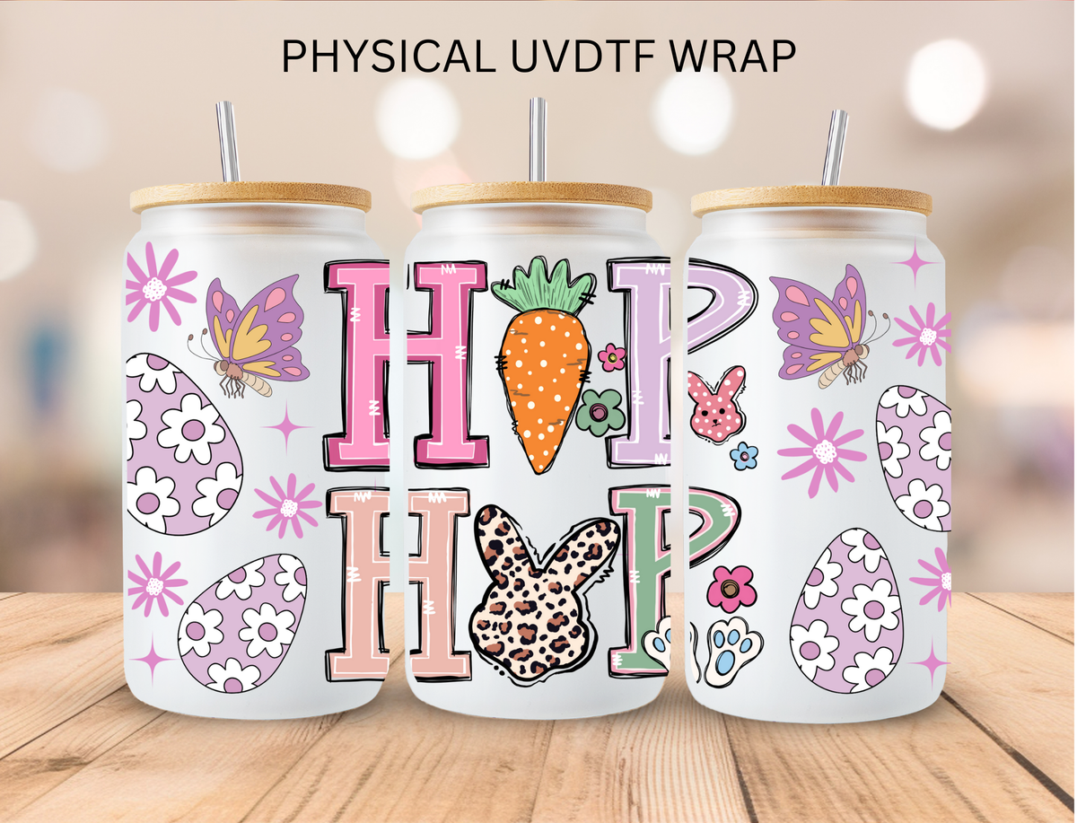 Easter HIP HOP - 16 oz / 20 oz Libby UV DTF