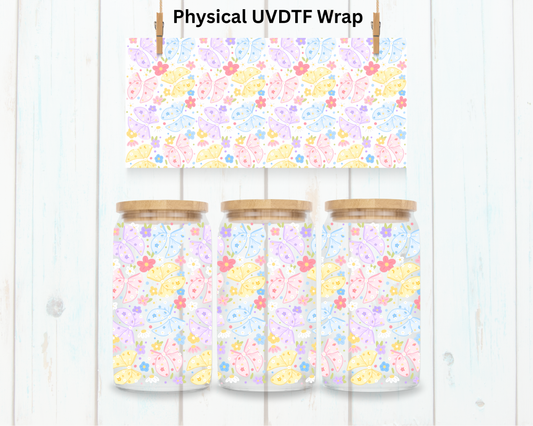 Spring Pastel Bows - 16 oz / 20 oz Libby UV DTF