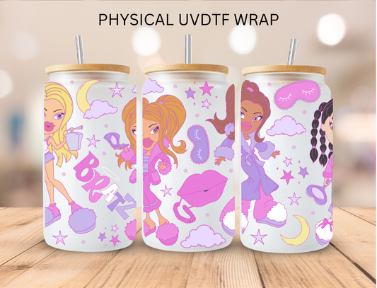 Pastel Bratz - 16 oz / 20 oz Libby UV DTF Wrap