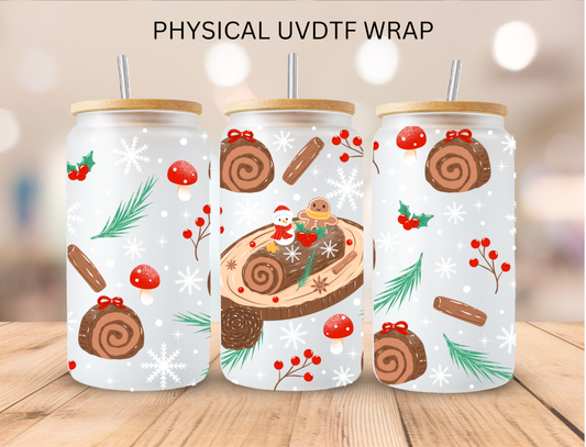 Christmas Spice Sticks - 16 oz / 20 oz Libby UV DTF Wrap