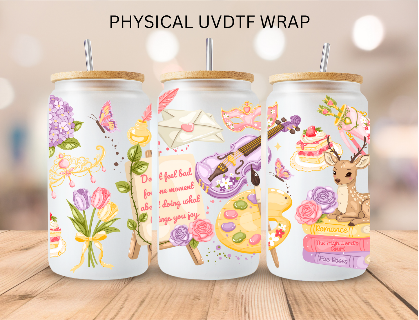 Romance Favorites - 16 oz / 20 oz Libby UV DTF