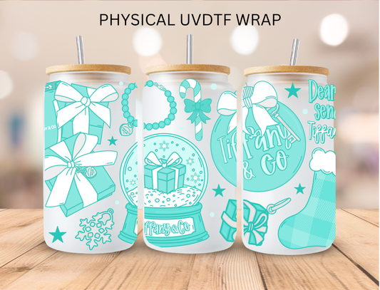 Tiffany - 16 oz / 20 oz Libby UV DTF Wrap