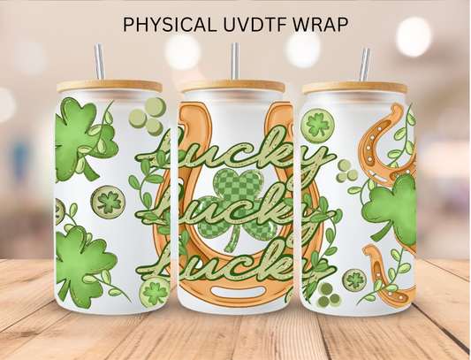 St. Patrick's Lucky- 16 oz / 20 oz Libby UV DTF
