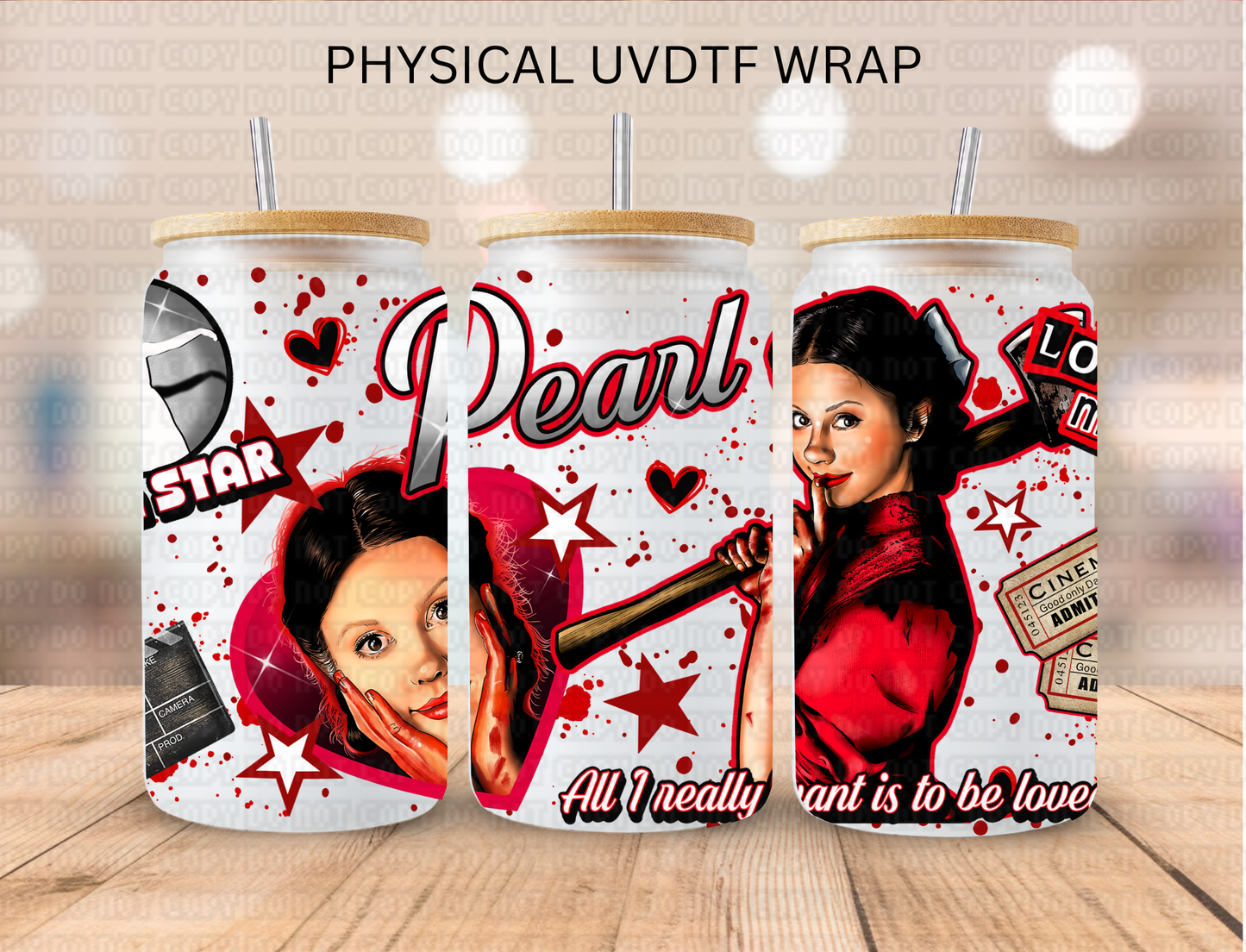 Pearl - 16 oz / 20 oz Libby UV DTF