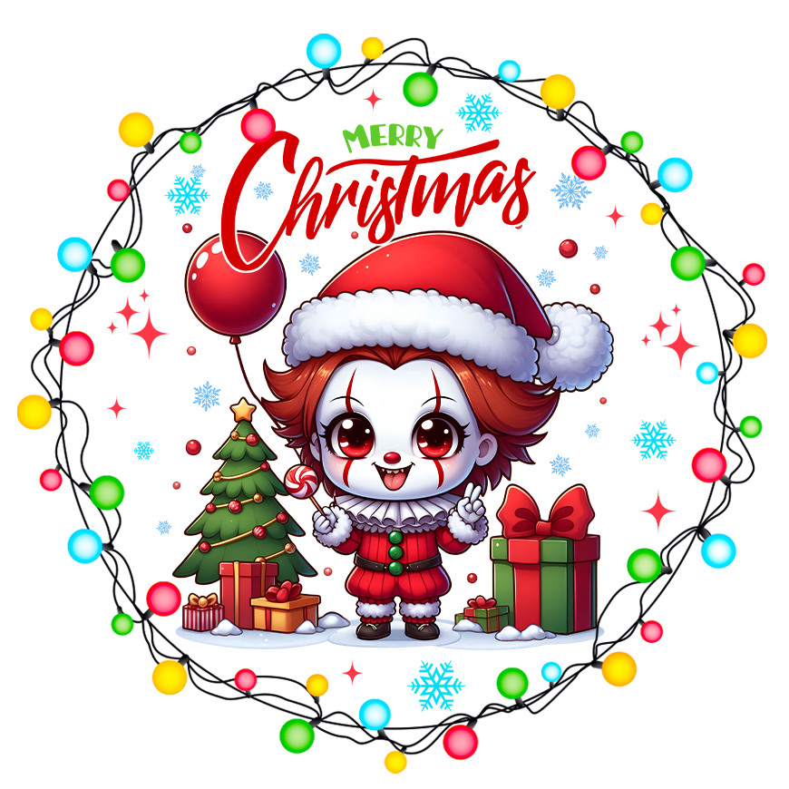 Cartoon Heros Christmas Ornament Bundle 2.8 Inch - Ornament UVDTF Decal