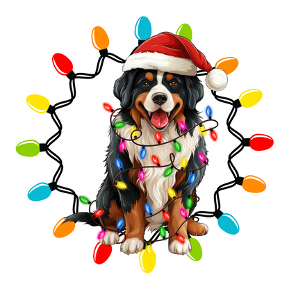 Blue Background Dog Christmas Ornament Bundle 2.8 Inch - Ornament UVDTF Decal (Copy)