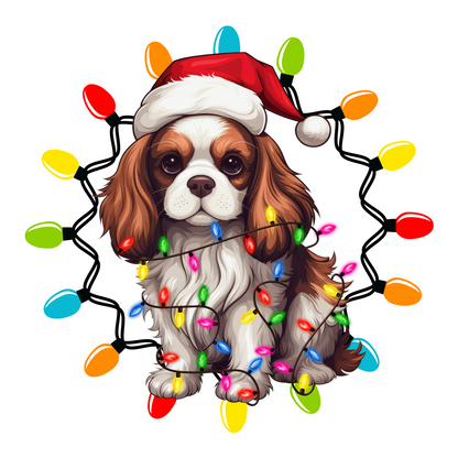 Blue Background Dog Christmas Ornament Bundle 2.8 Inch - Ornament UVDTF Decal (Copy)