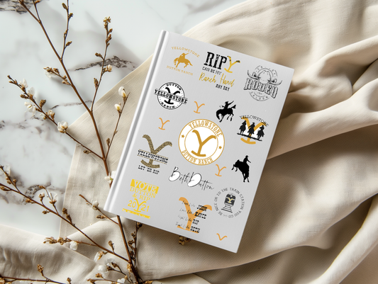 Yellowstone - A5 Notebook UV DTF Wrap