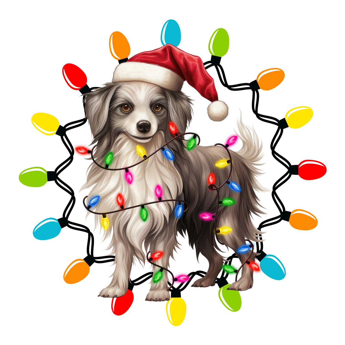 Blue Background Dog Christmas Ornament Bundle 2.8 Inch - Ornament UVDTF Decal (Copy)