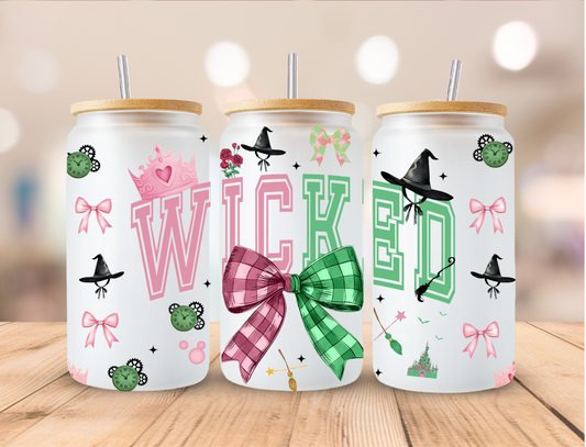 Wicked Movie Ver 2 - 16 oz / 20 oz Libby UV DTF Wrap