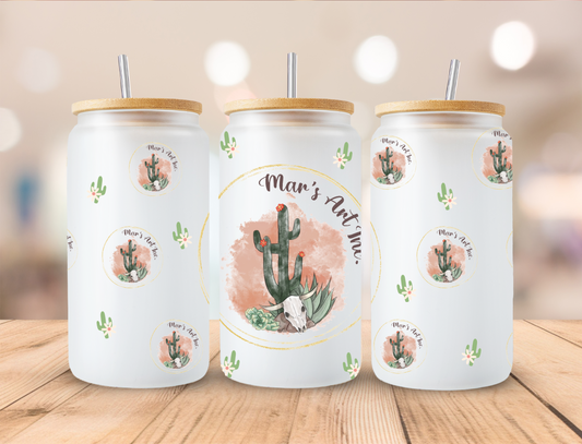 Custom Marleny Morera - 16 oz Libby UV DTF Wrap