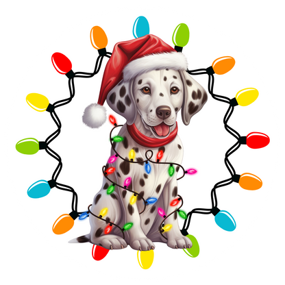 Blue Background Dog Christmas Ornament Bundle 2.8 Inch - Ornament UVDTF Decal (Copy)