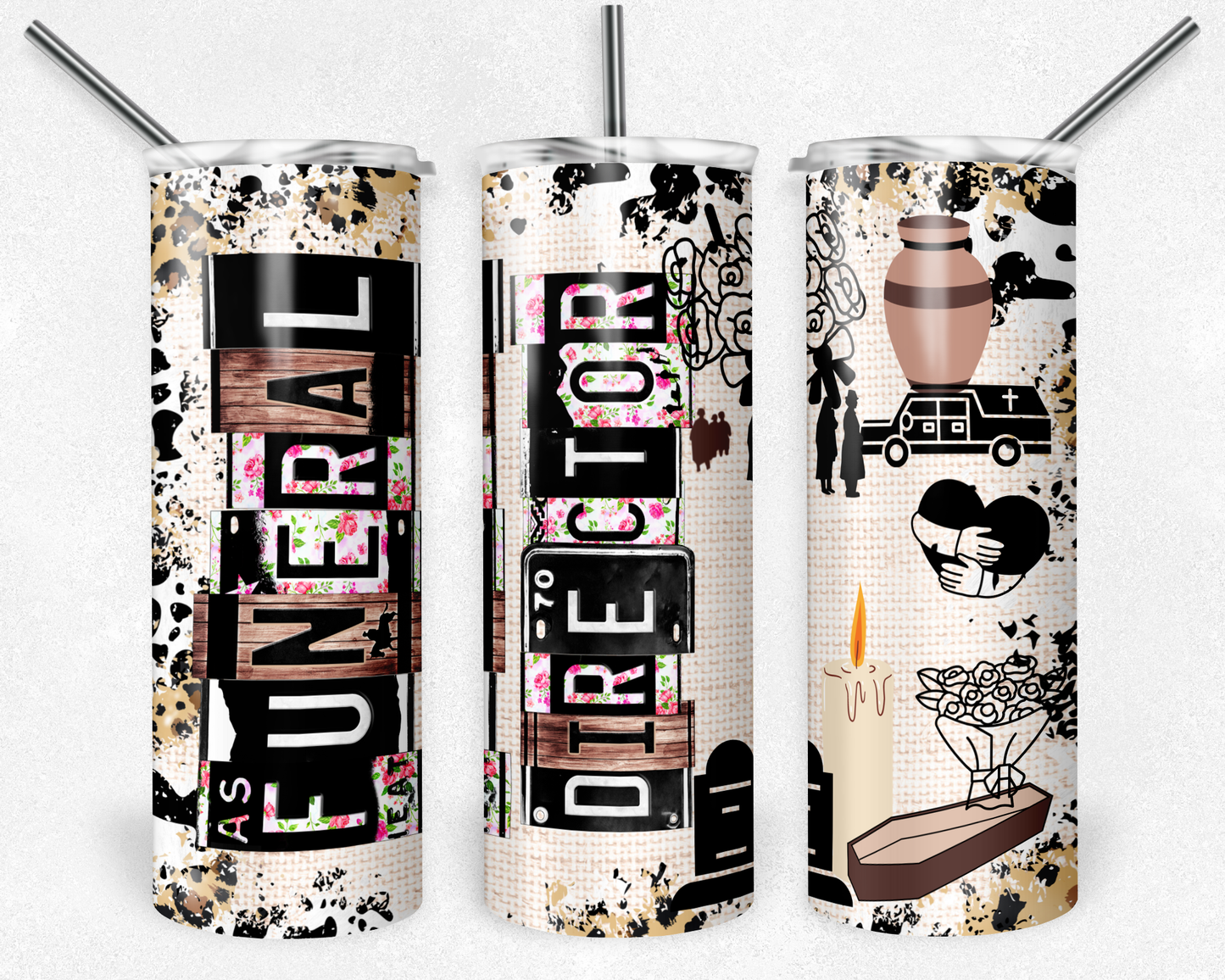 Funeral Director - Sublimation 20 oz tumbler