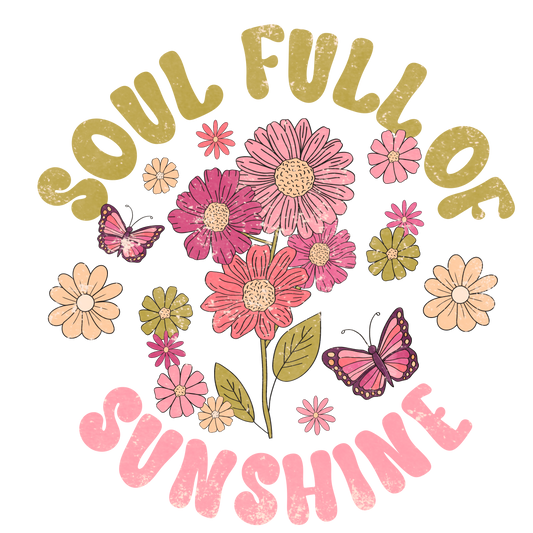 Soul Full Of Sunshine - UVDTF decals