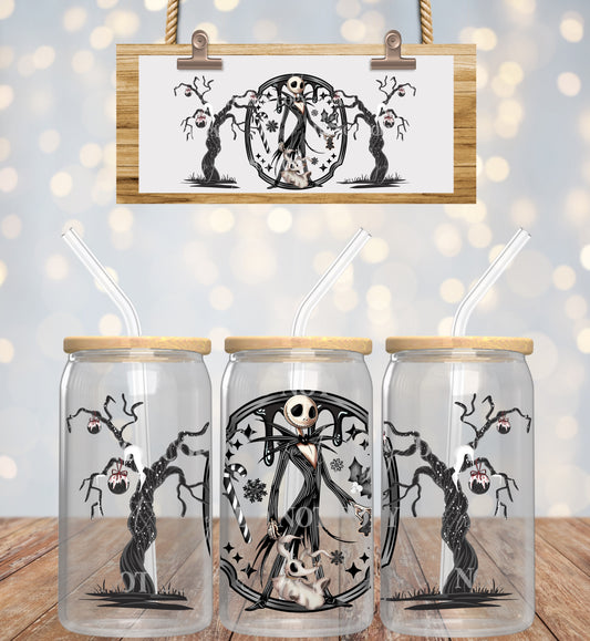 Jak Spooky Trees - 16 oz / 20 oz Libby UV DTF Wrap