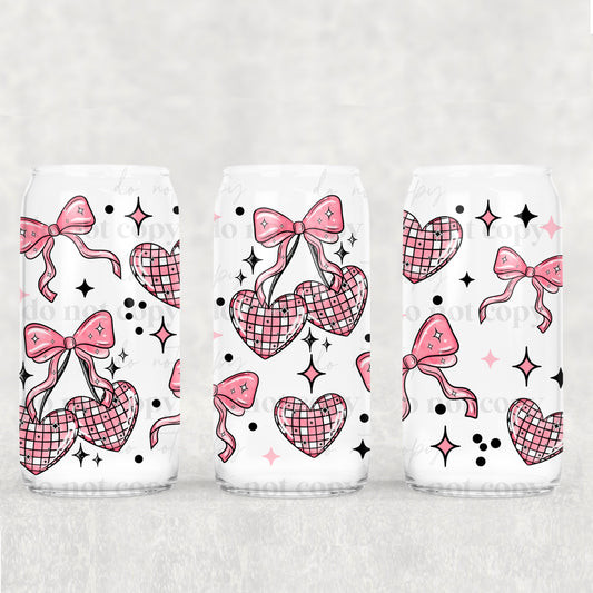 Disco Cherries - 16 oz / 20 oz Libby UV DTF Wrap