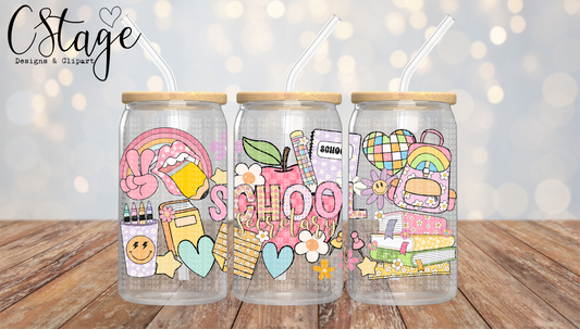 School Secretary - 16 oz / 20 oz Libby UV DTF Wrap