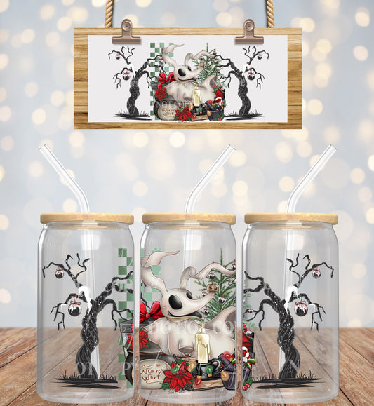 Christmas Zero - 16 oz / 20 oz Libby UV DTF Wrap