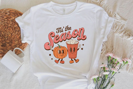 Bella Canvas Tis The Season Pumpkin Spice Tee