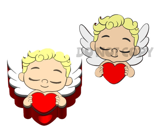 Valentines Cupid - 3D Printed Straw Topper