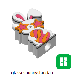 Loved By Jesus - 3D Printed Straw Topper