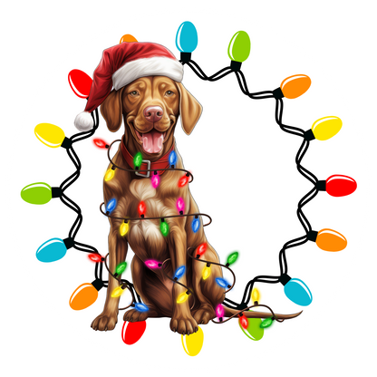 Blue Background Dog Christmas Ornament Bundle 2.8 Inch - Ornament UVDTF Decal (Copy)