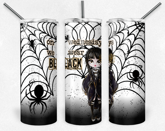 Gothic Wednesday - Sublimation 20 oz Tumbler