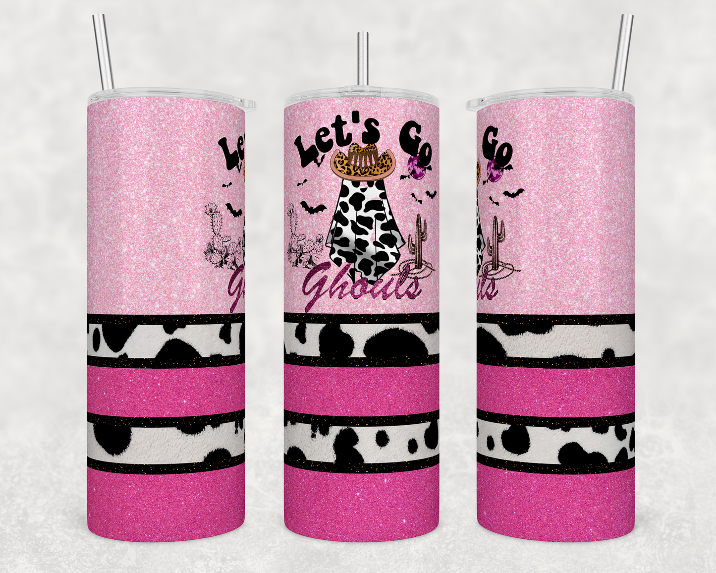 Halloween Let's Go Ghouls - Sublimation 20 oz Tumbler