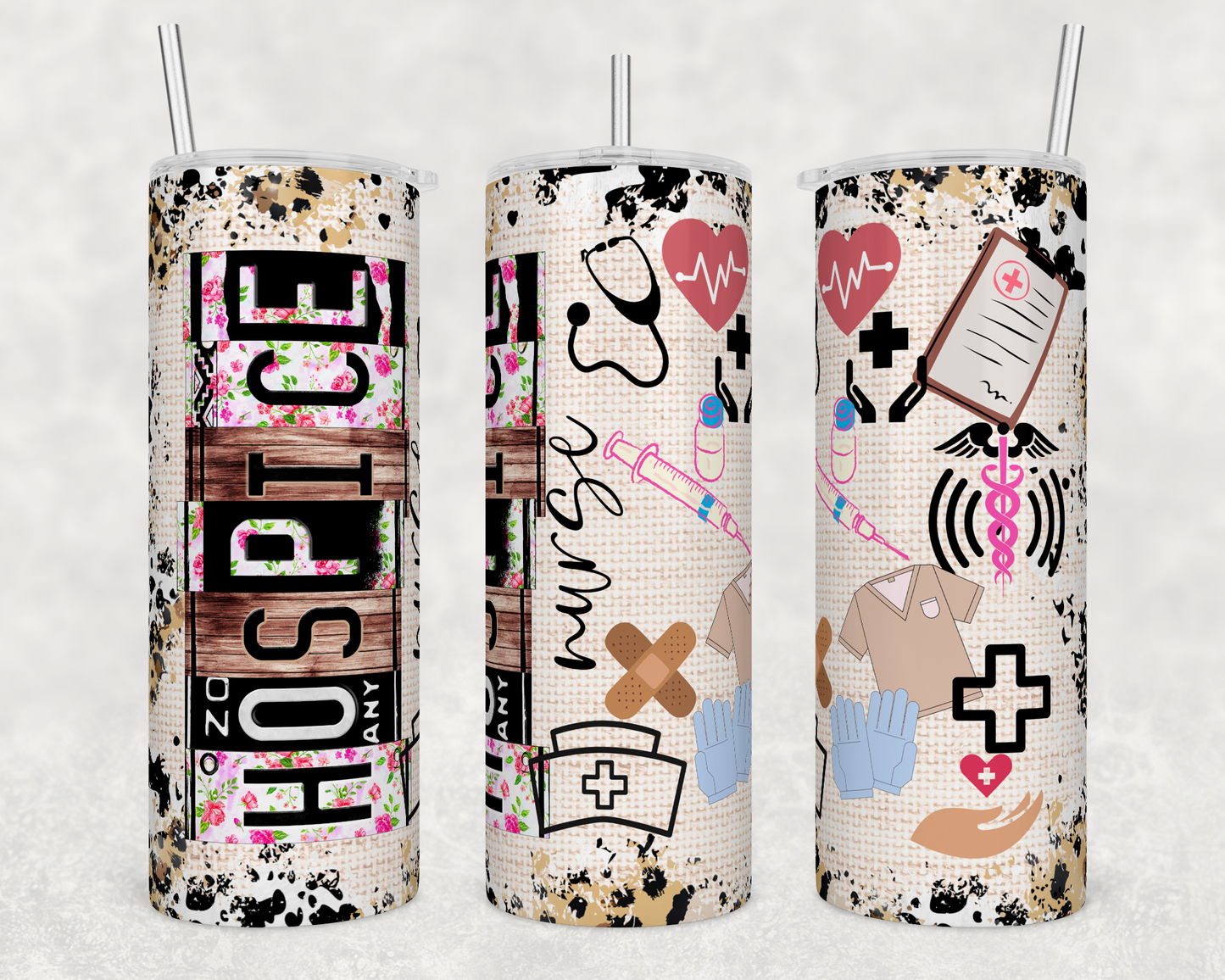 Hospice Nurse - Sublimation 20 oz tumbler