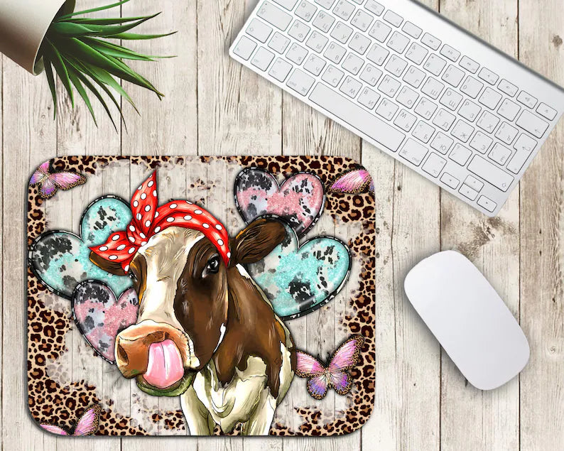 Heifer Cow - Mouse Pad Sublimation Transfer