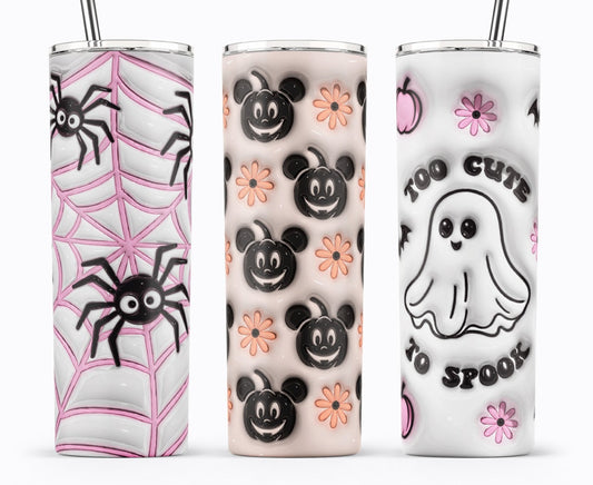 Halloween Puff Inflated - 20 oz Sublimation Tumbler