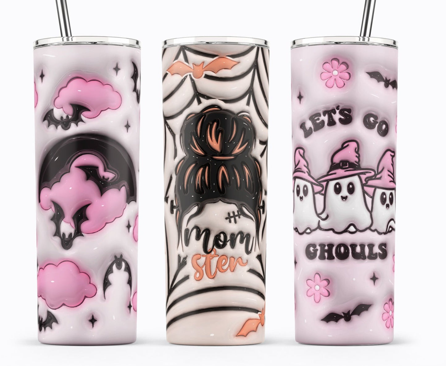 Halloween Puff Inflated - 20 oz Sublimation Tumbler