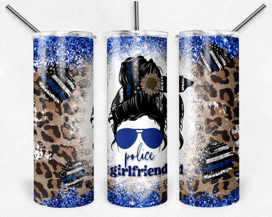 Police Girlfriend - Sublimation 20 oz tumbler