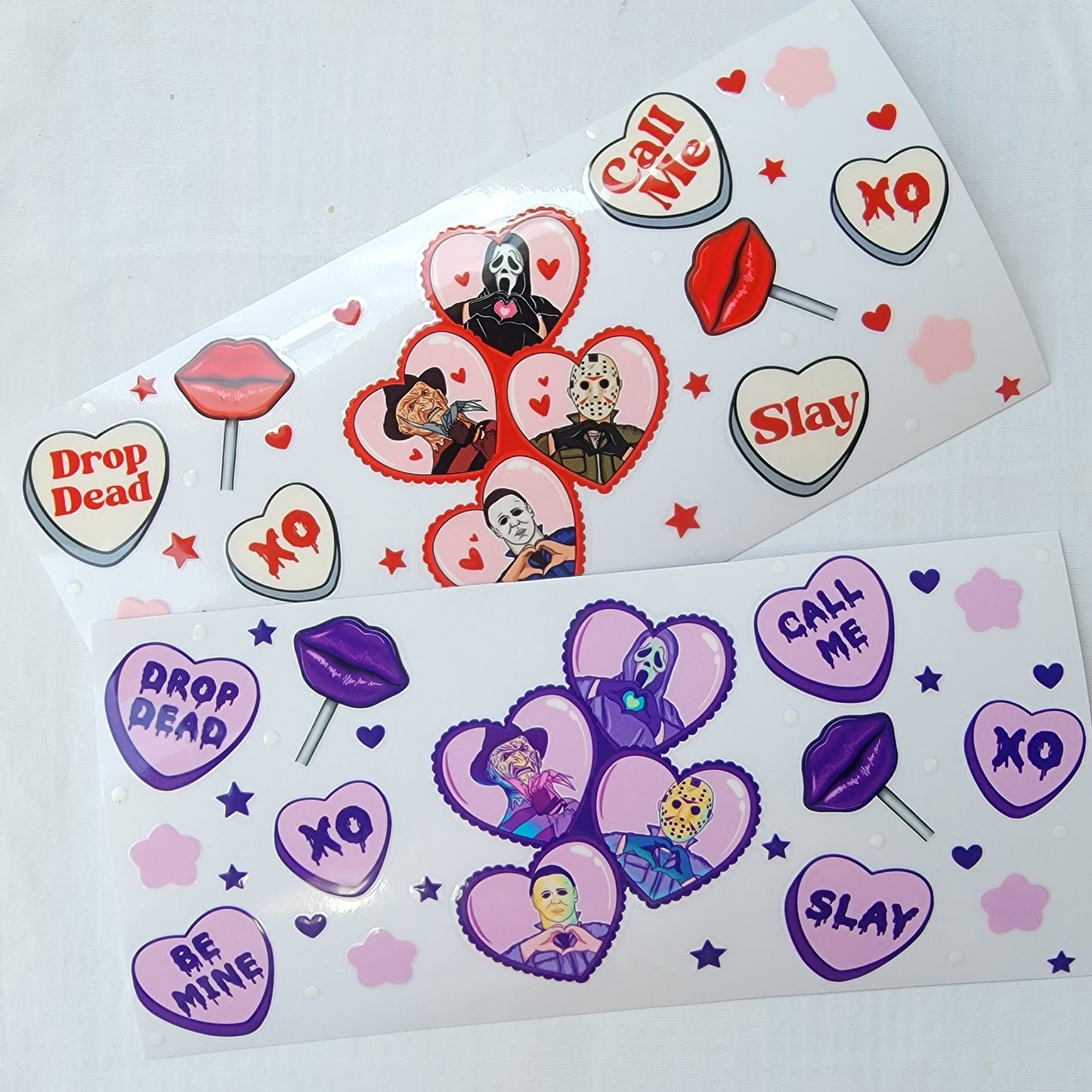 Horror Valentine Hearts Bundle - Libby UV DTF Wrap Bundle