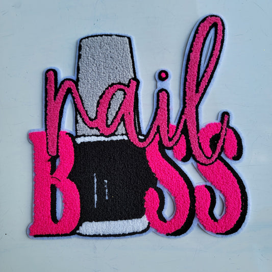 Nail Boss Chenile Patch