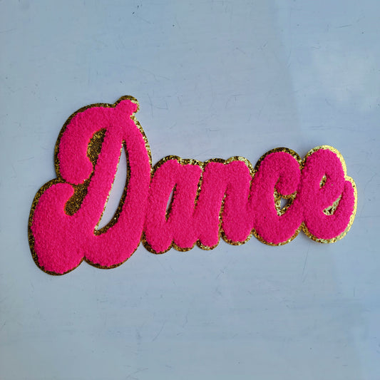 3 Colors DANCE Chenile Patch