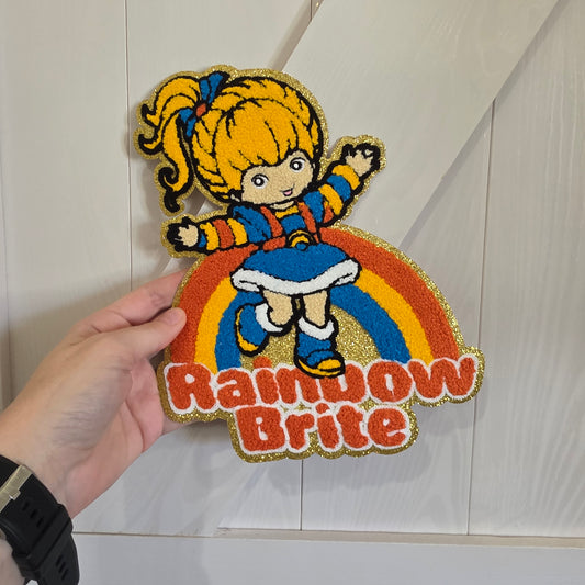 Rainbow Girl - Chenile Patch