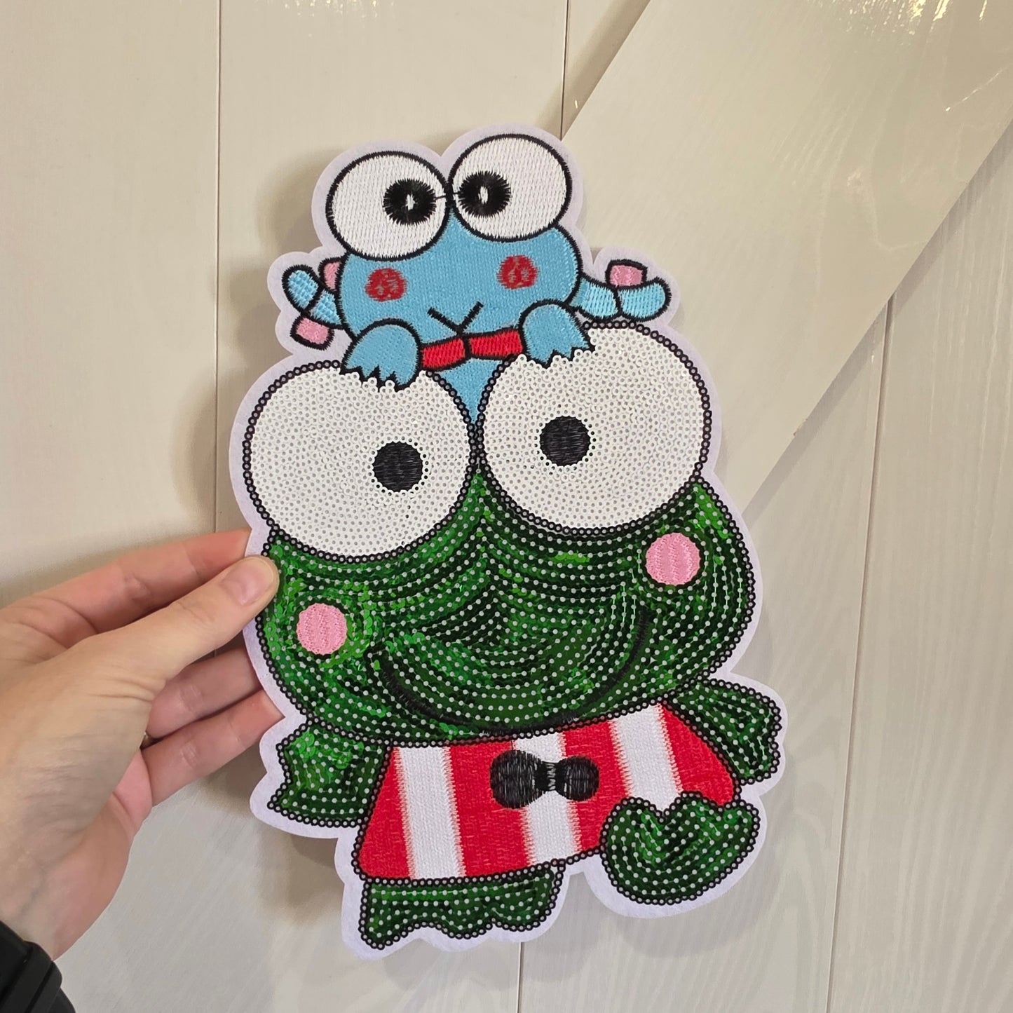 Keroppi Frog 🐸 - Sequin Patch
